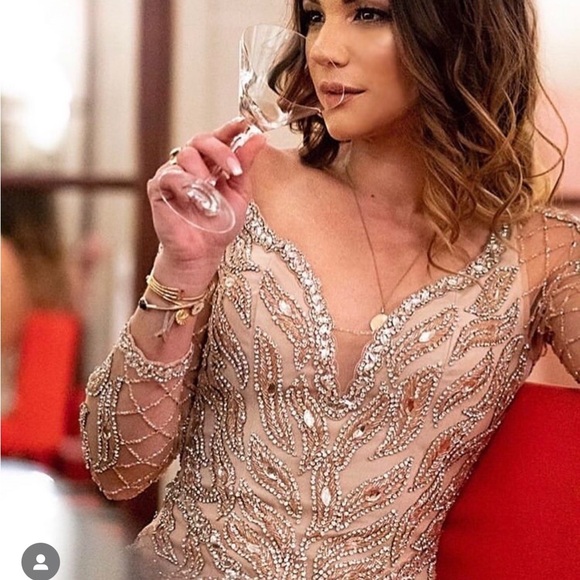 Chic and Holland Nude/Pink gown - Picture 5 of 6